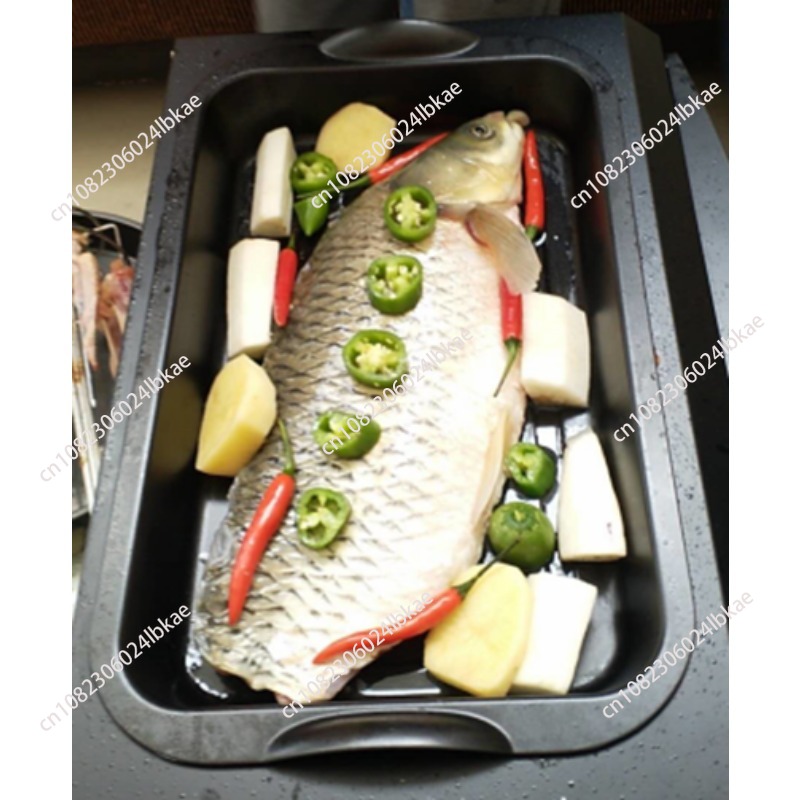 Outdoor Gas Camping Oven - 多機能58L屋外キャンプ用電動デジタル回転式バーベキューショップガスオーブン