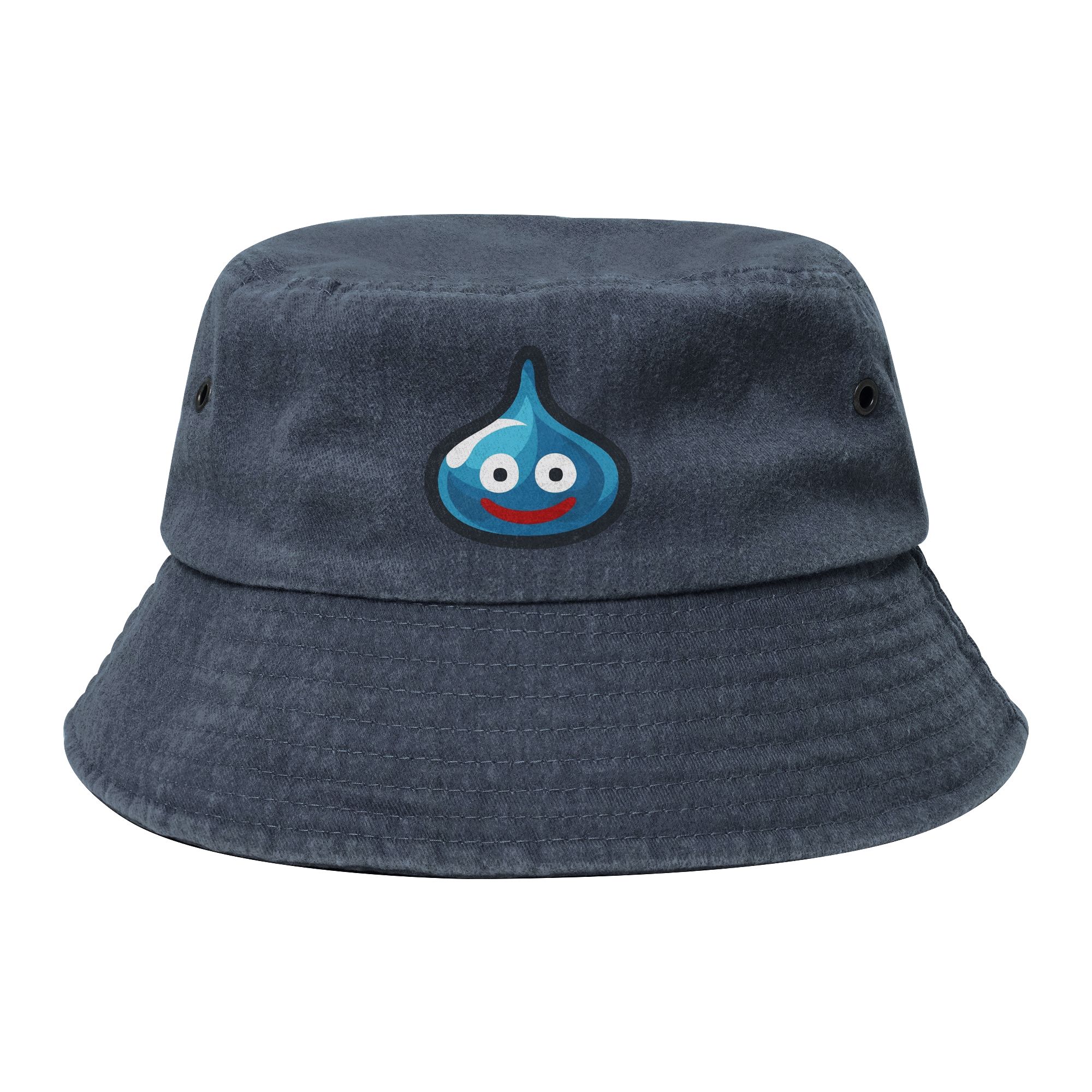 Quest Outdoor Camping - スライムが近づいて来ています！ ドラゴンクエスト バケットハット ティーン向け ビーチサンハット カジュアル