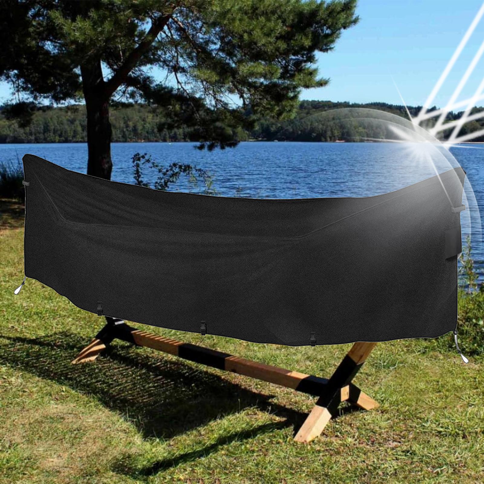 Outdoor Camping Hammock - ハンモックカバー キャンプ用ハンモック 防水レインカバー UV耐性プロテクター リラックス用 ラウンジング用