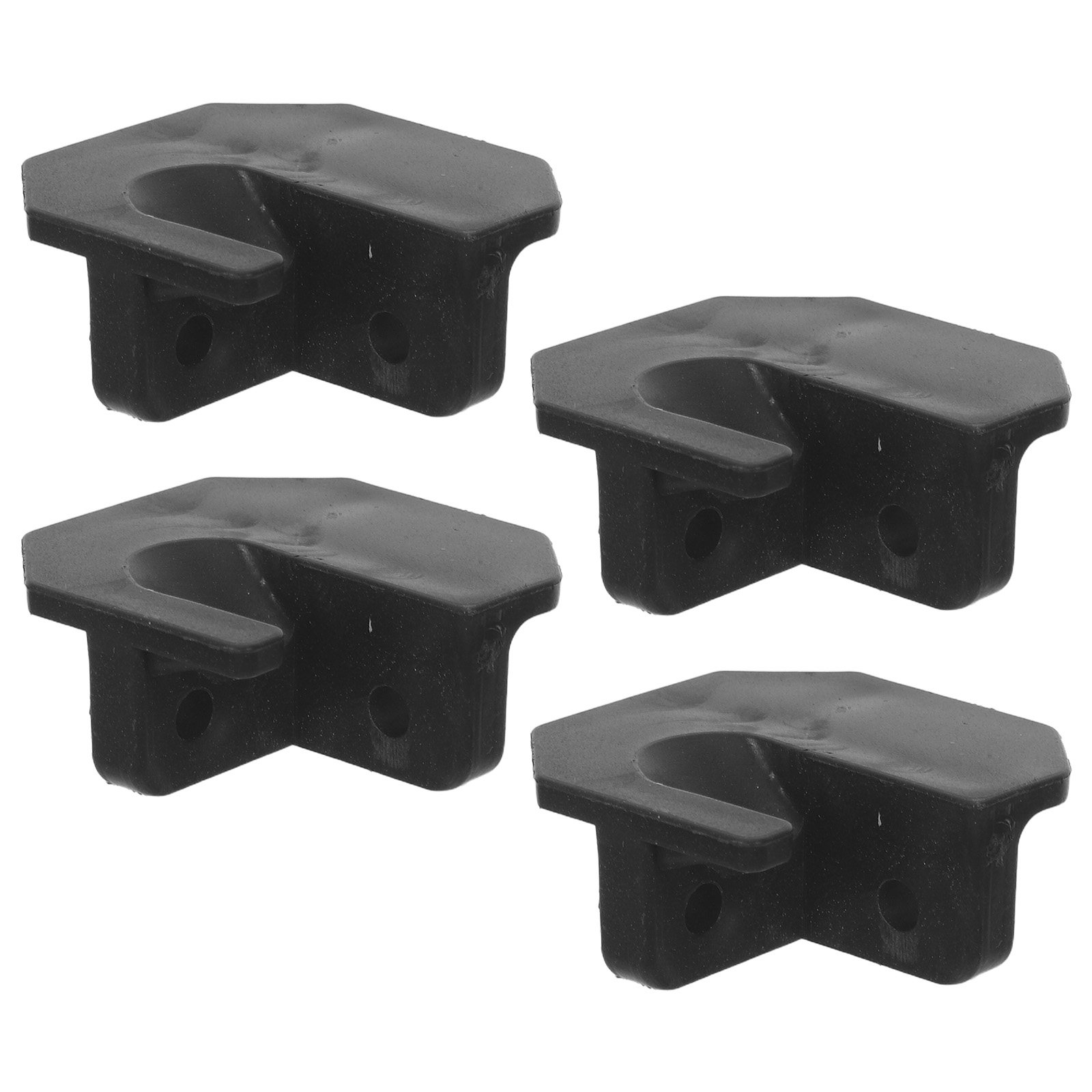 Outdoor Camping Chairs - 4個入りキャンプチェア用フットキャップ、汎用アウトドア折りたたみチェア用フットプロテクター、芝生用沈み込み防止プラスチック製交換パッド