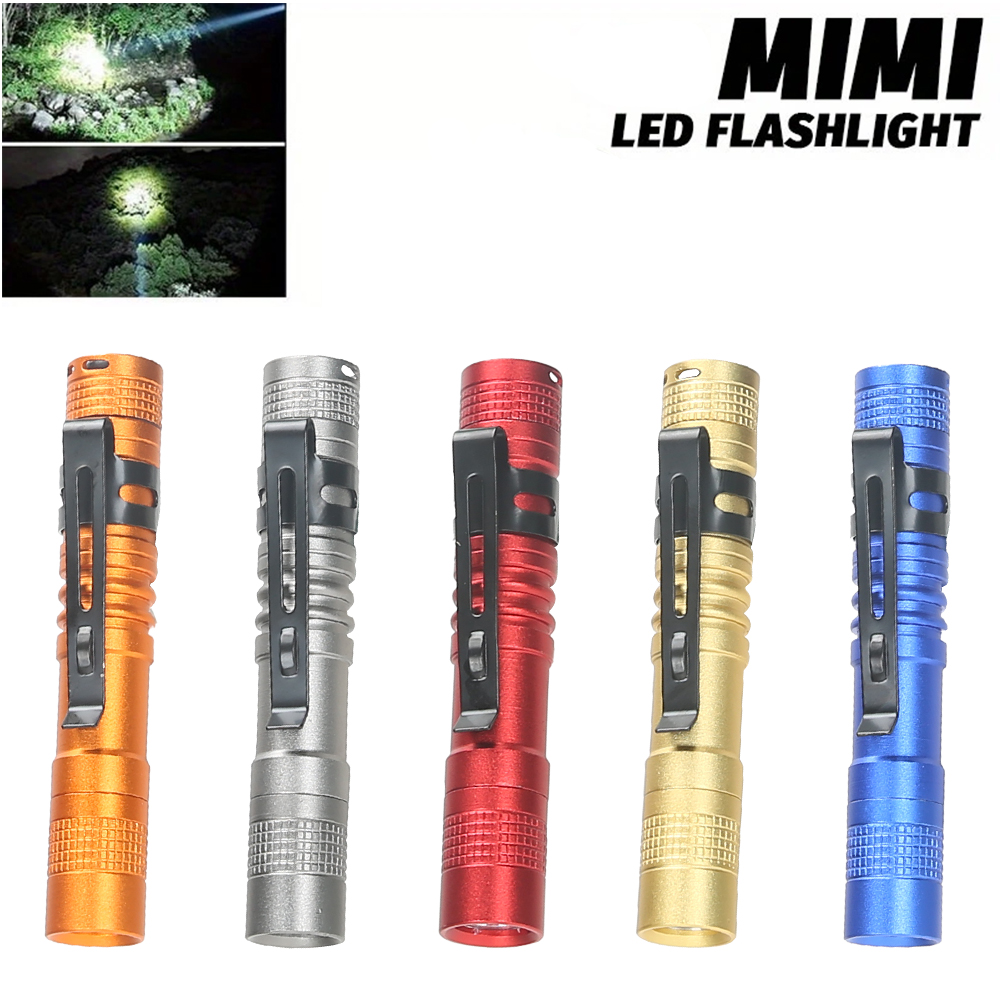 ミニポータブル LED ペンライト クリップ付き 超高輝度  - Outdoor Camping Lighting のレビューと価格