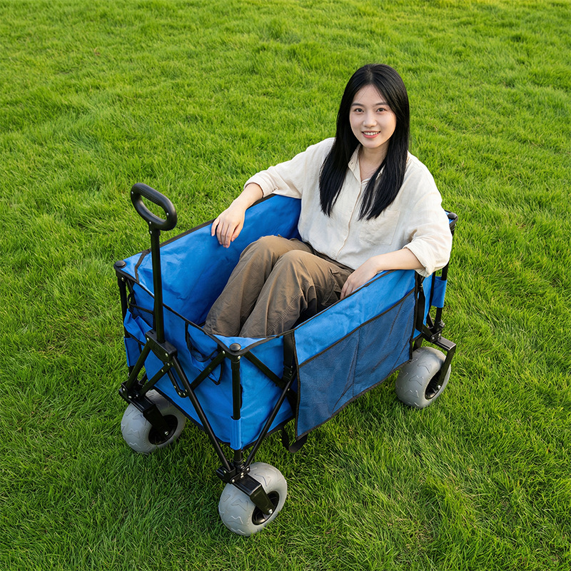 折りたたみ式メタルビーチワゴン、クイックリリーススイベルバル - Outdoor Camping Folding Table のレビューと価格