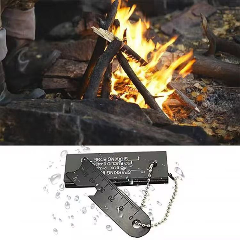 アウトドアフリント、フリントスティック、マグネシウムスティッ - Fire Starter Flint のレビューと価格