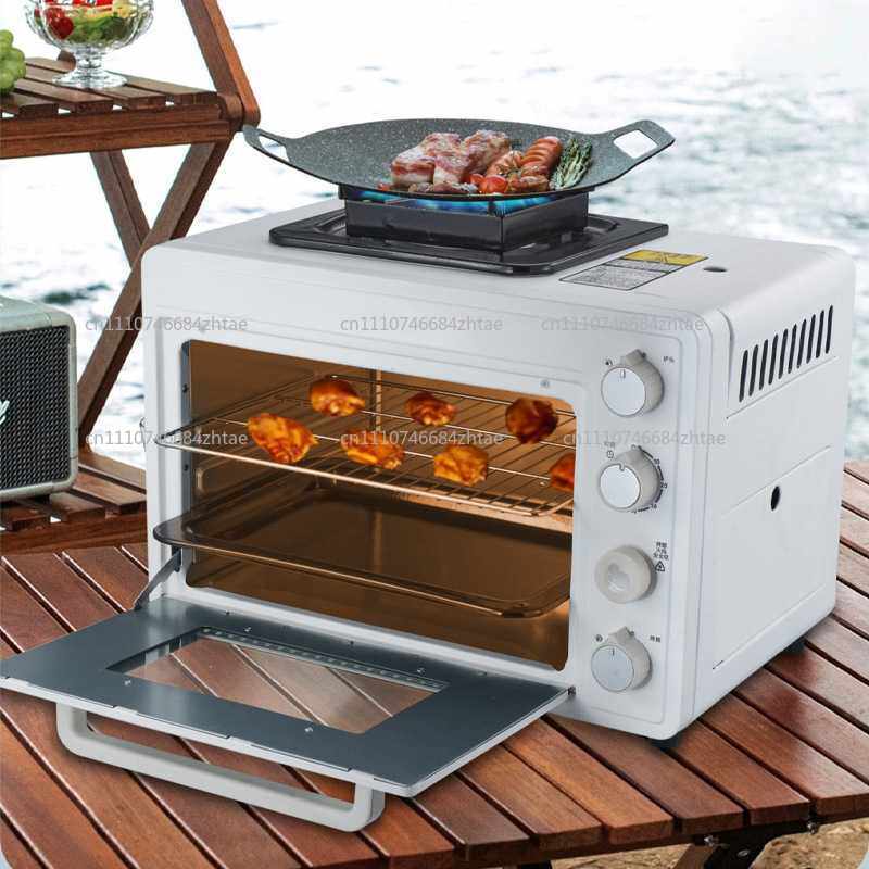 屋外ポータブルキャンプ用25-30Lオーブン屋外ガスオーブン - Outdoor Gas Camping Oven のレビューと価格