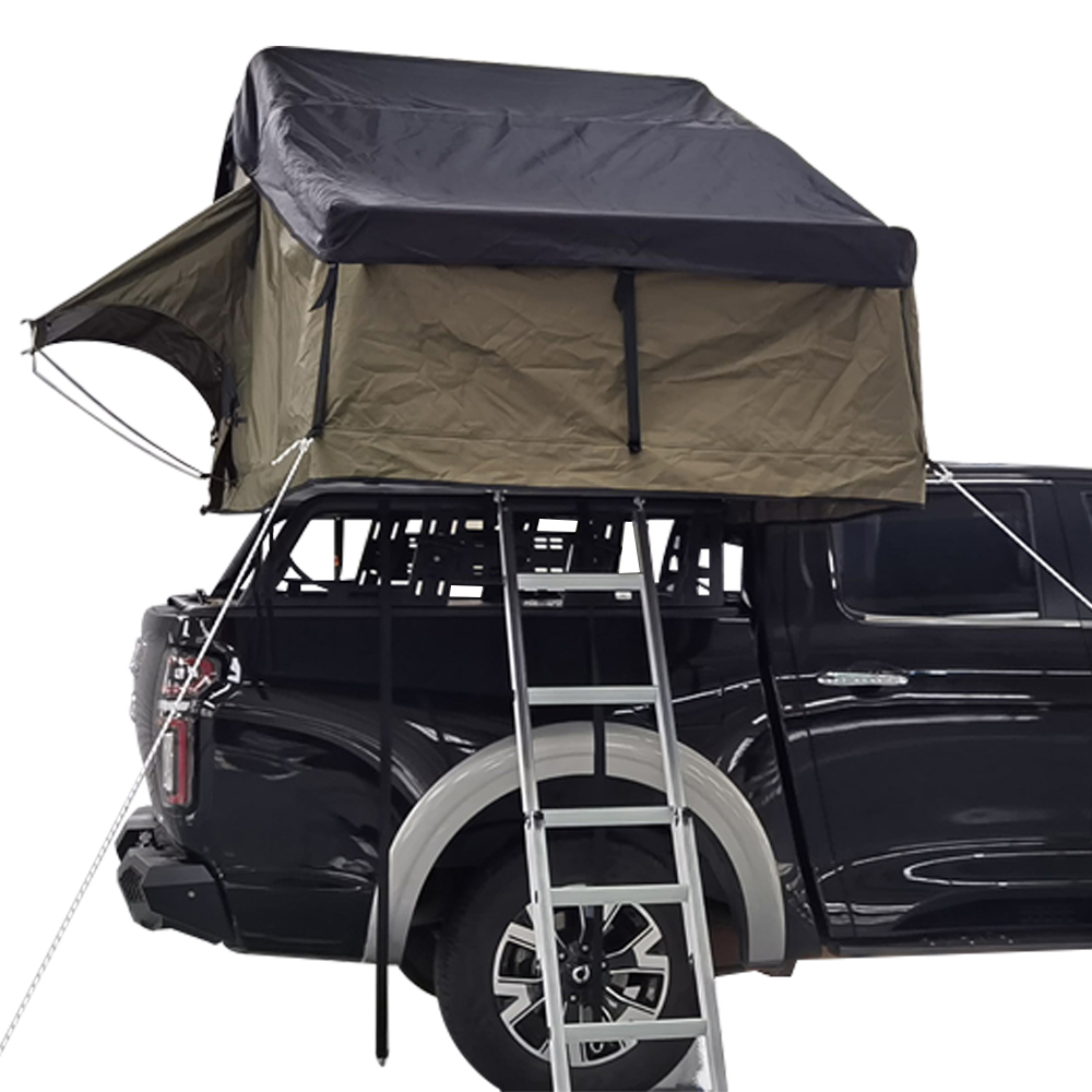 防水サンシェード折りたたみ式ルーフトップカーファミリーキャン - Outdoor Camping Car Tent のレビューと価格