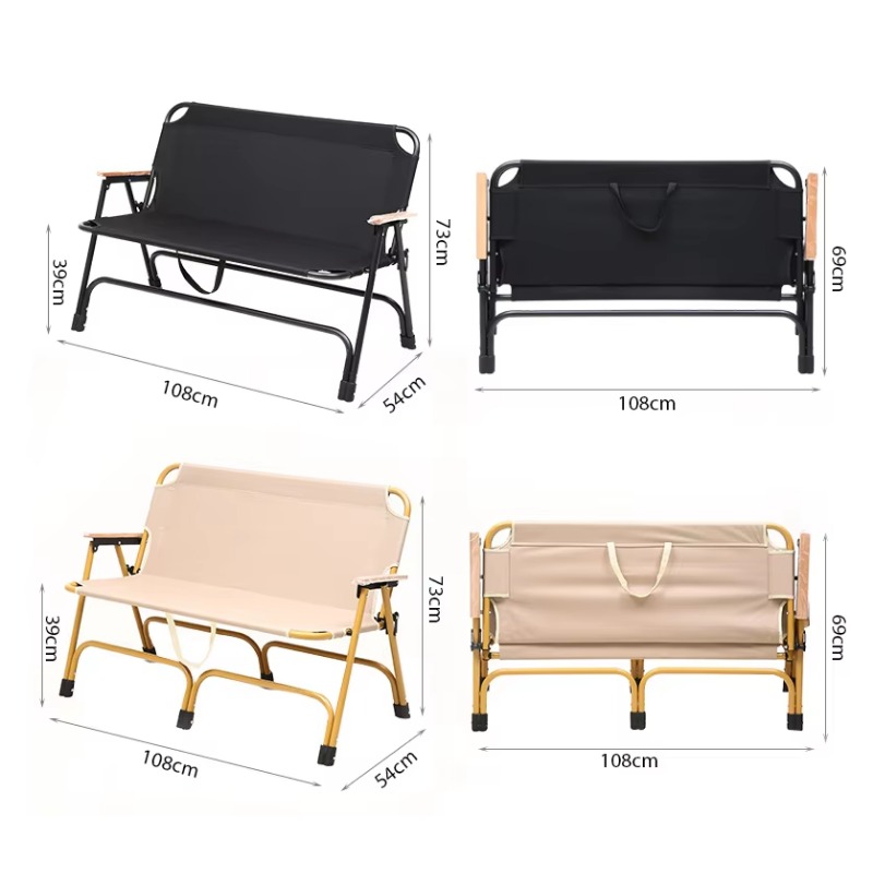 アウトドアキャンプ用ポータブル折りたたみオックスフォードチェ - Outdoor Camping Chairs のレビューと価格
