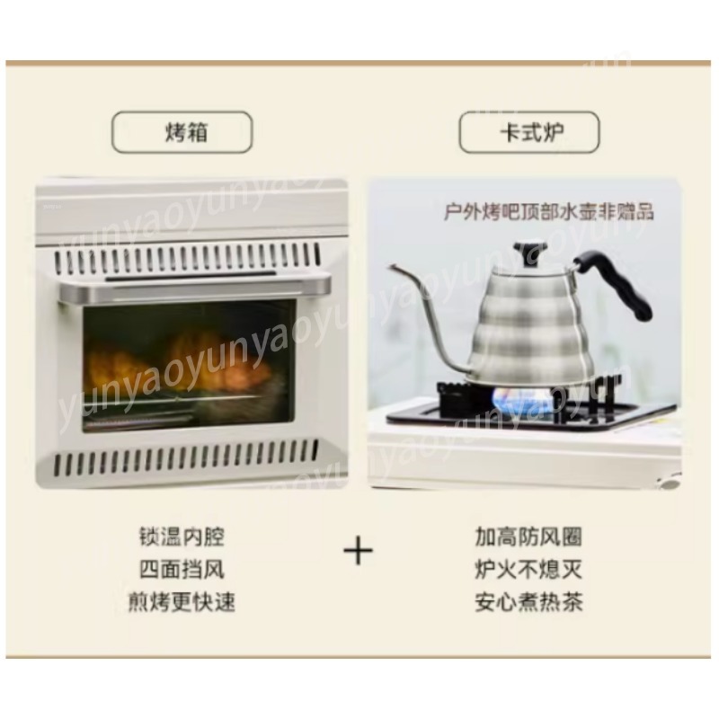 ポータブル屋外ガスオーブン キャンプ用ポータブルオーブン 2 - Outdoor Gas Camping Oven のレビューと価格