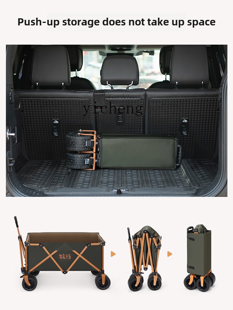 XLグレージングキャンピングカート折りたたみ式キャンプカート - Outdoor Camping Folding Table のレビューと価格