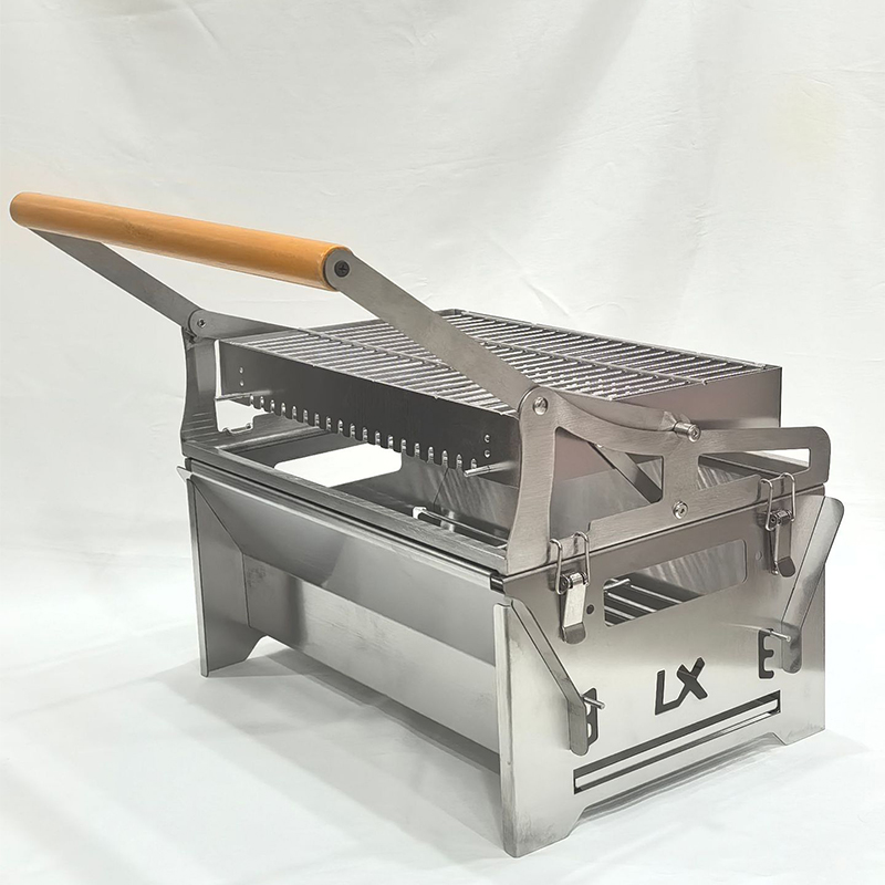 フリップ式グリル アウトドアキャンプ用 分解式回転グリル 両 - Outdoor Camping Oven のレビューと価格