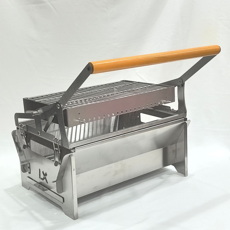 フリップ式グリル アウトドアキャンプ用 分解式回転グリル 両 - Outdoor Camping Oven のレビューと価格