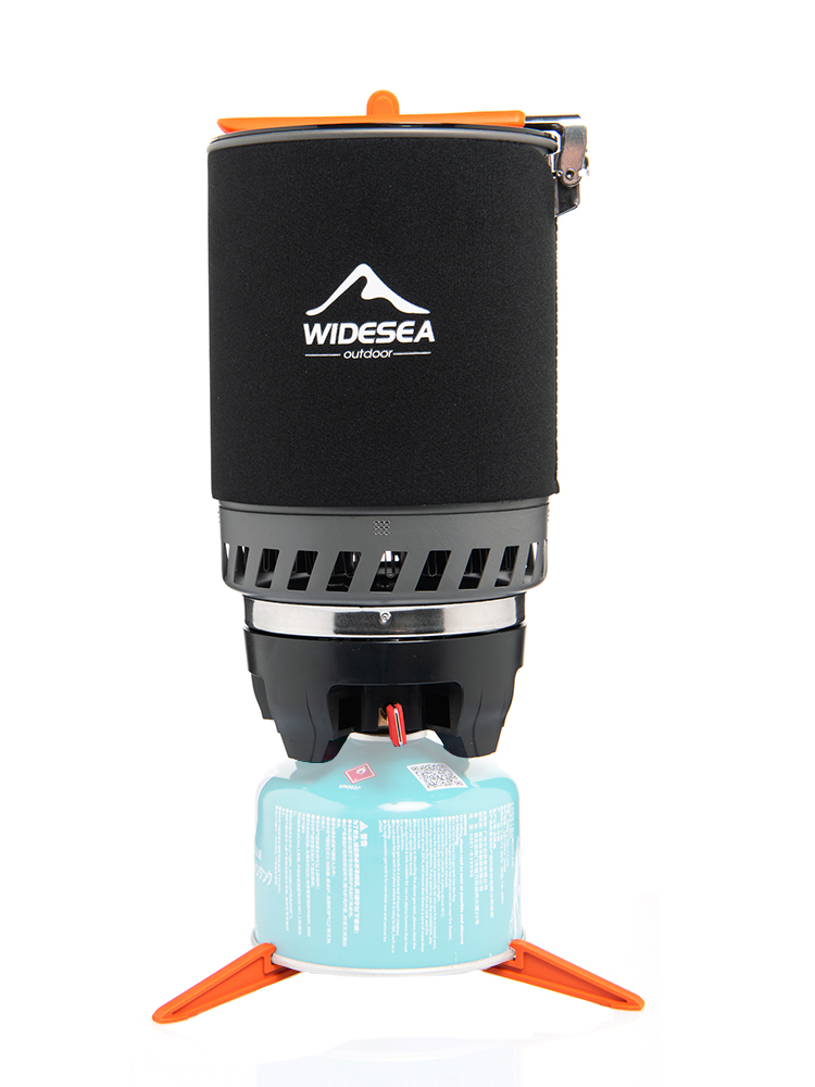 広範囲の海でのキャンプ用調理システム、熱交換器付き屋外ガスバ - Outdoor Camping Gas Stove のレビューと価格