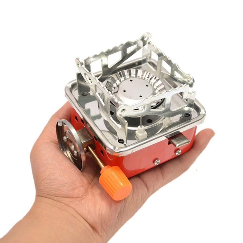 ポータブルバーナー キャンプ 折りたたみ式 防風 アウトドア - Outdoor Gas Camping Oven のレビューと価格