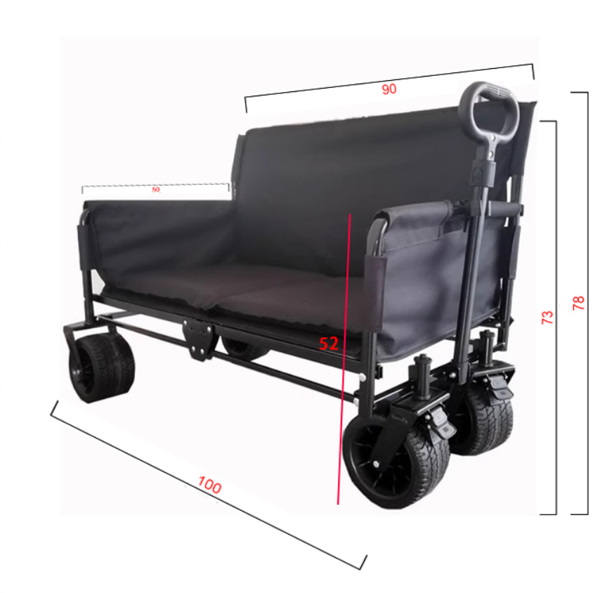 JXFT多機能四輪メタル屋外折りたたみワゴンリクライニングソ - Outdoor Camping Folding Table のレビューと価格