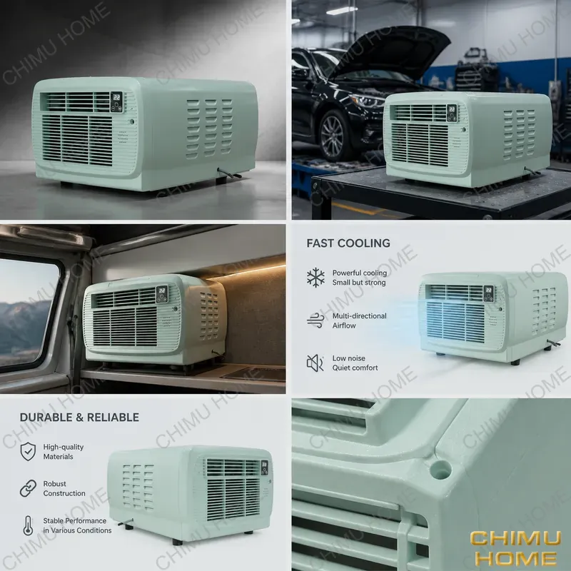 【CHIMU HOME】 650W ポータブルエアコン 屋外 - Outdoor Camping Car Tent のレビューと価格