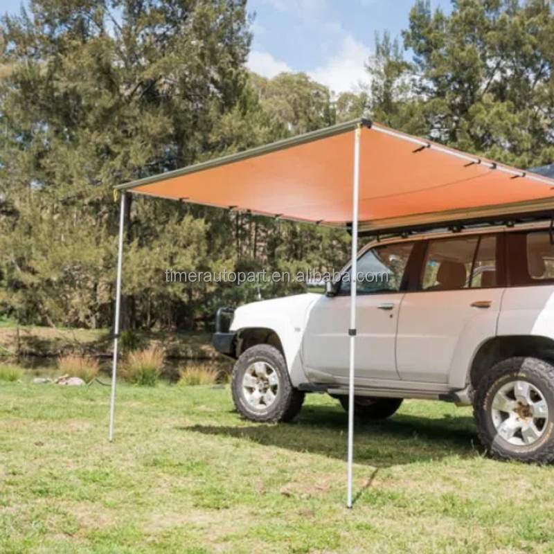 カスタムロゴ入り日よけカーオーニングサイド屋外防水キャンプキ - Outdoor Camping Car Tent のレビューと価格