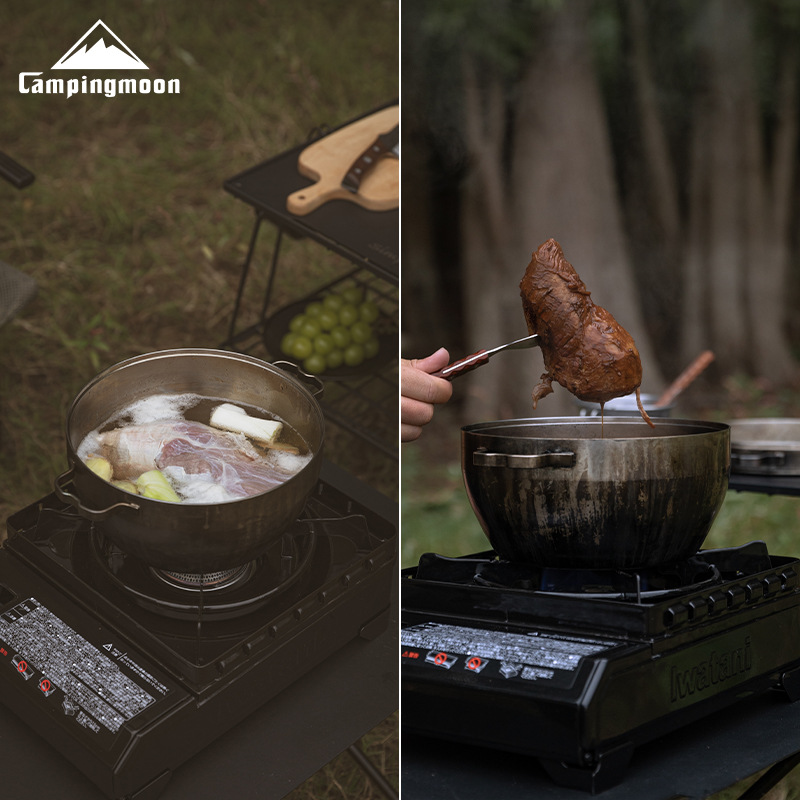 多目的キャンプポット - 304高耐久ステンレス鋼ダッチオー - Outdoor Camping Oven のレビューと価格