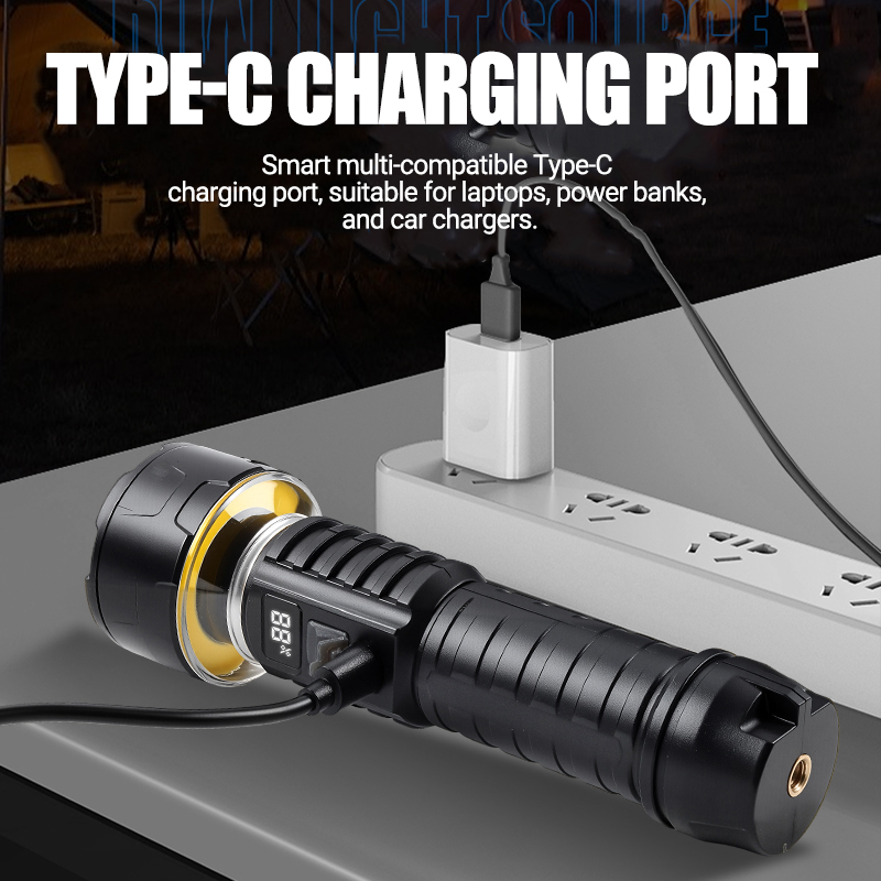 COB LED 懐中電灯充電式ランタン 7 コアキャンプトー - Outdoor Camping Lighting のレビューと価格