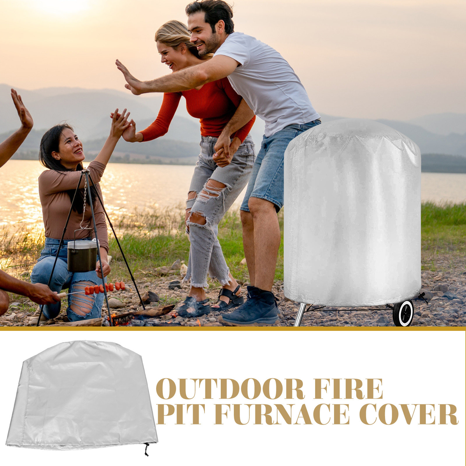 屋外バーベキューグリルカバー 高耐久防水ガスバーベキューグリ - Outdoor Camping Gas Stove のレビューと価格