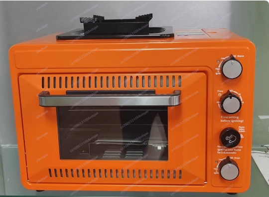 屋外用ポータブルガスオーブン、フィールドキャンプ用、一体型キ - Outdoor Camping Oven のレビューと価格
