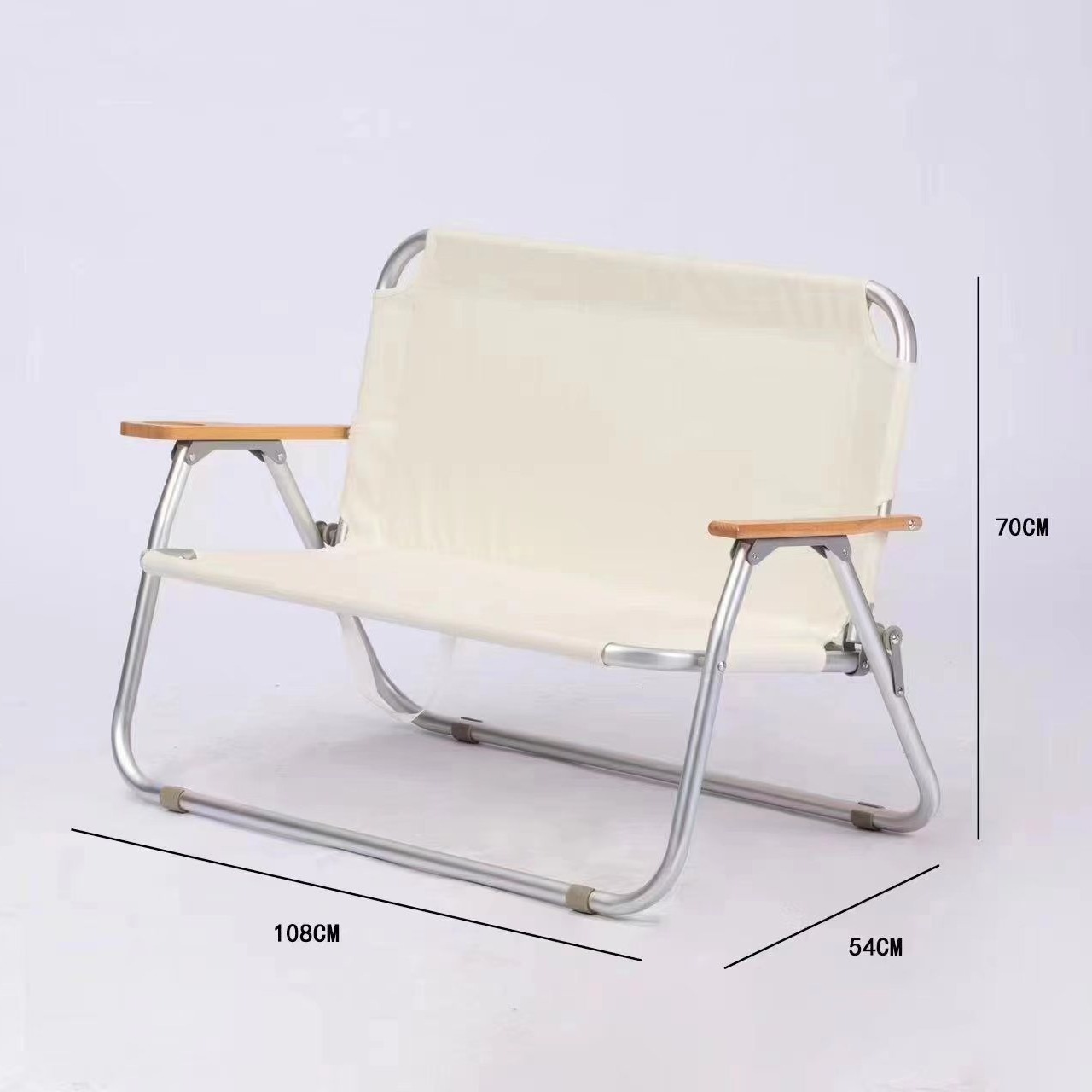 卸売 アウトドア 2人用 折りたたみ式 耐久性のあるダブルシ - Outdoor Camping Chairs のレビューと価格