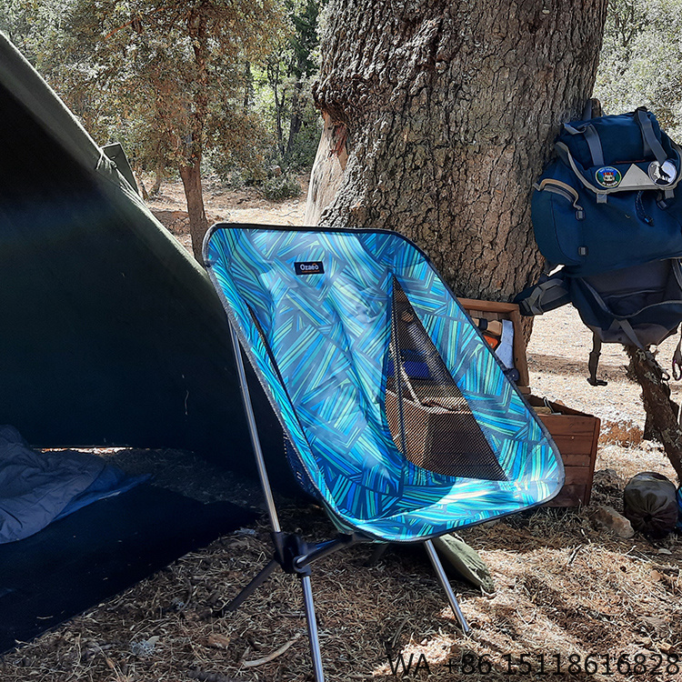 ポータブル折りたたみキャンプチェア軽量ムーンチェアアウトドア - Outdoor Camping Chairs のレビューと価格