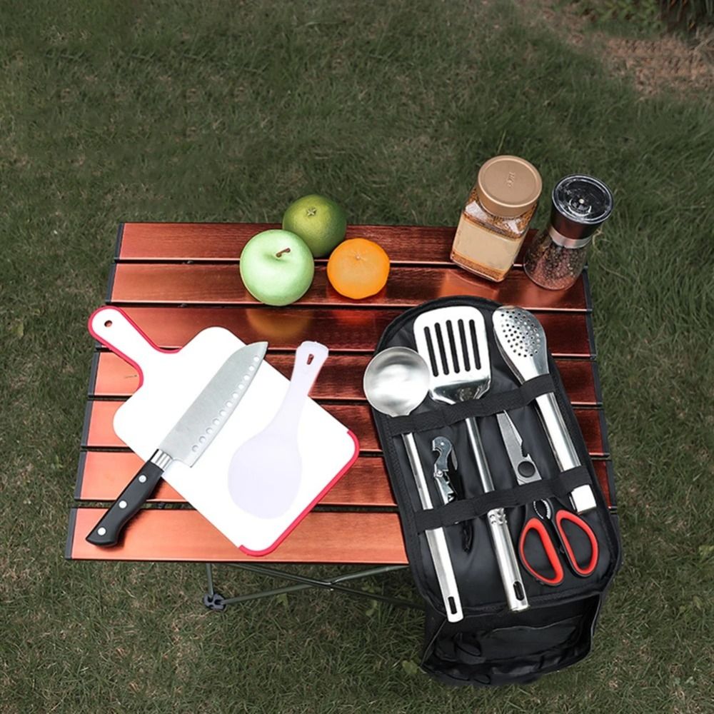 2024 ピクニック用品セット収納袋ハイキングキャンプバーベ - Outdoor Camping Utensils のレビューと価格