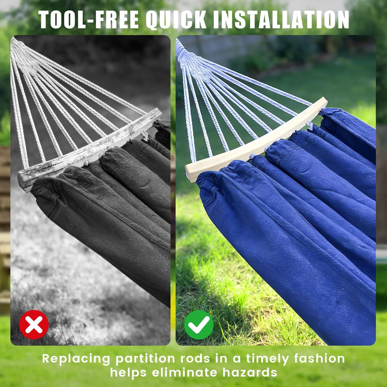 ハンモックスプレッダーバー 2 ピース スイング 10 穴ポ - Outdoor Camping Hammock のレビューと価格