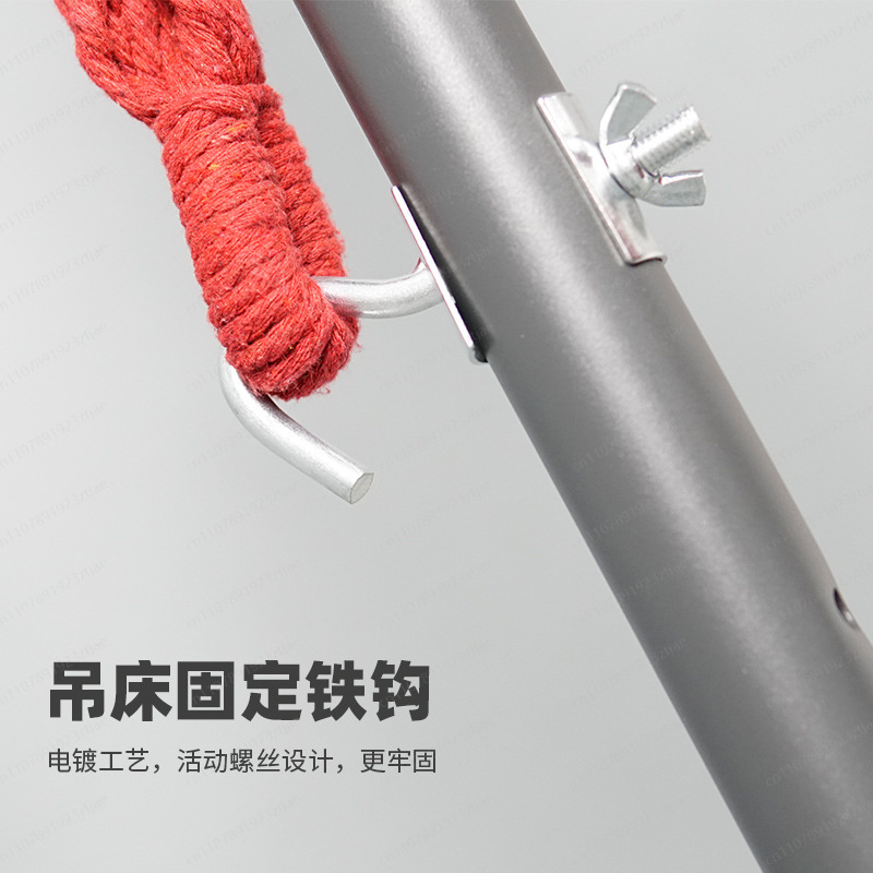 スチールフレームキャンバスハンモック屋外キャンプスイングスタ - Outdoor Camping Hammock のレビューと価格