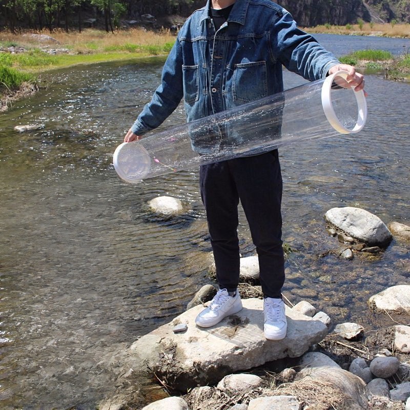厚みのあるシームレスな高精細透明釣り浮きチューブクリア漁具大 - Travel Outdoor Camping Youtube のレビューと価格