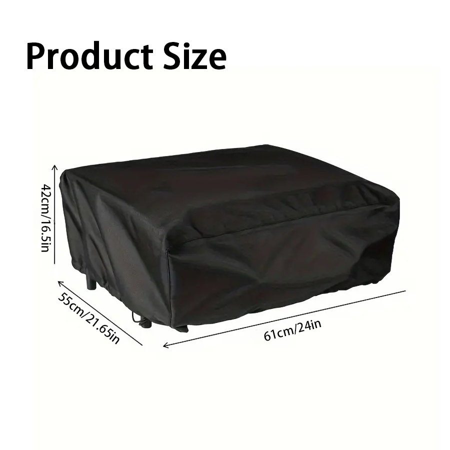 1個入り ブラックオーブン保護カバー 調節可能な巾着付き、キ - Outdoor Camping Oven のレビューと価格
