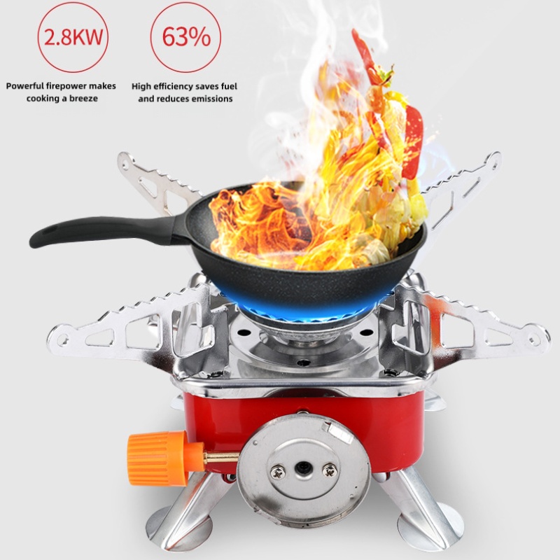 屋外ミニスクエアストーブキャンプ調理器具ポータブル折りたたみ - Outdoor Camping Oven のレビューと価格
