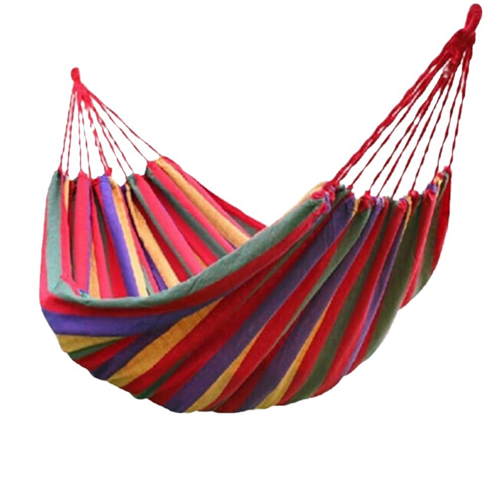 屋外用ハンモック キャンプ用品 旅行用レジャースイング バラ - Outdoor Camping Hammock のレビューと価格