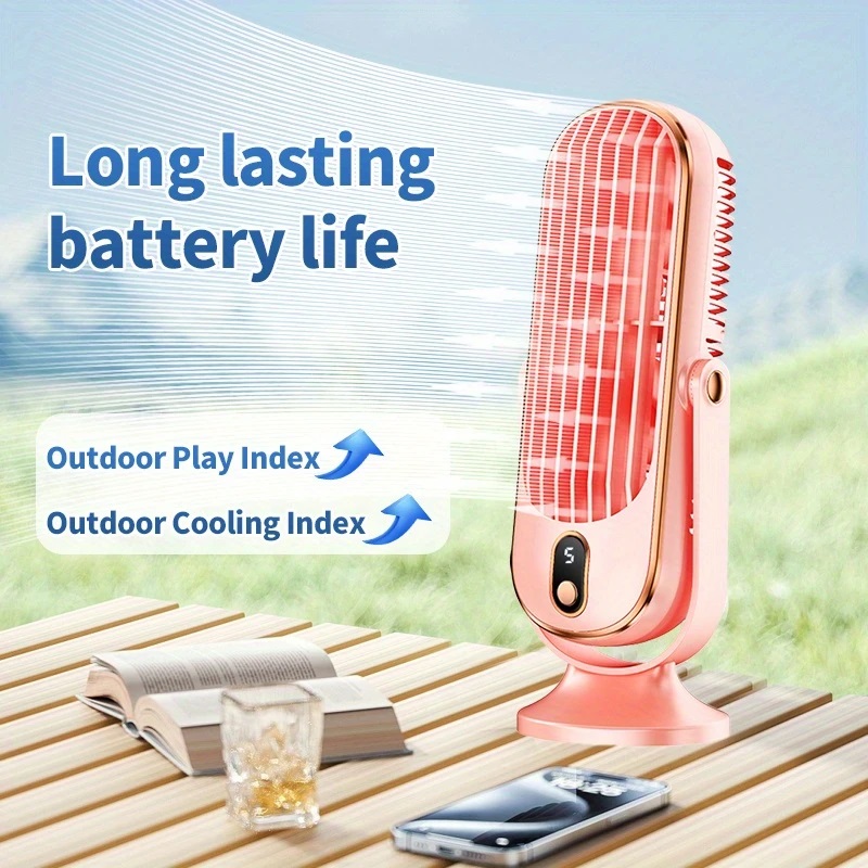 小型家庭用エアコン、5段階風量調整空冷ファン、オフィスやキャ - Outdoor Camping Ventilator のレビューと価格