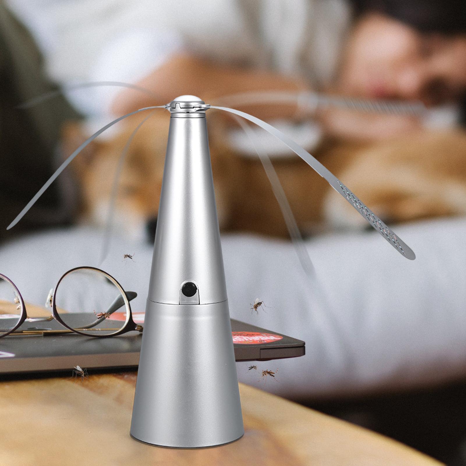 テーブルフライファン バッテリー駆動 屋外フライファン 夏用 - Outdoor Camping Ventilator のレビューと価格