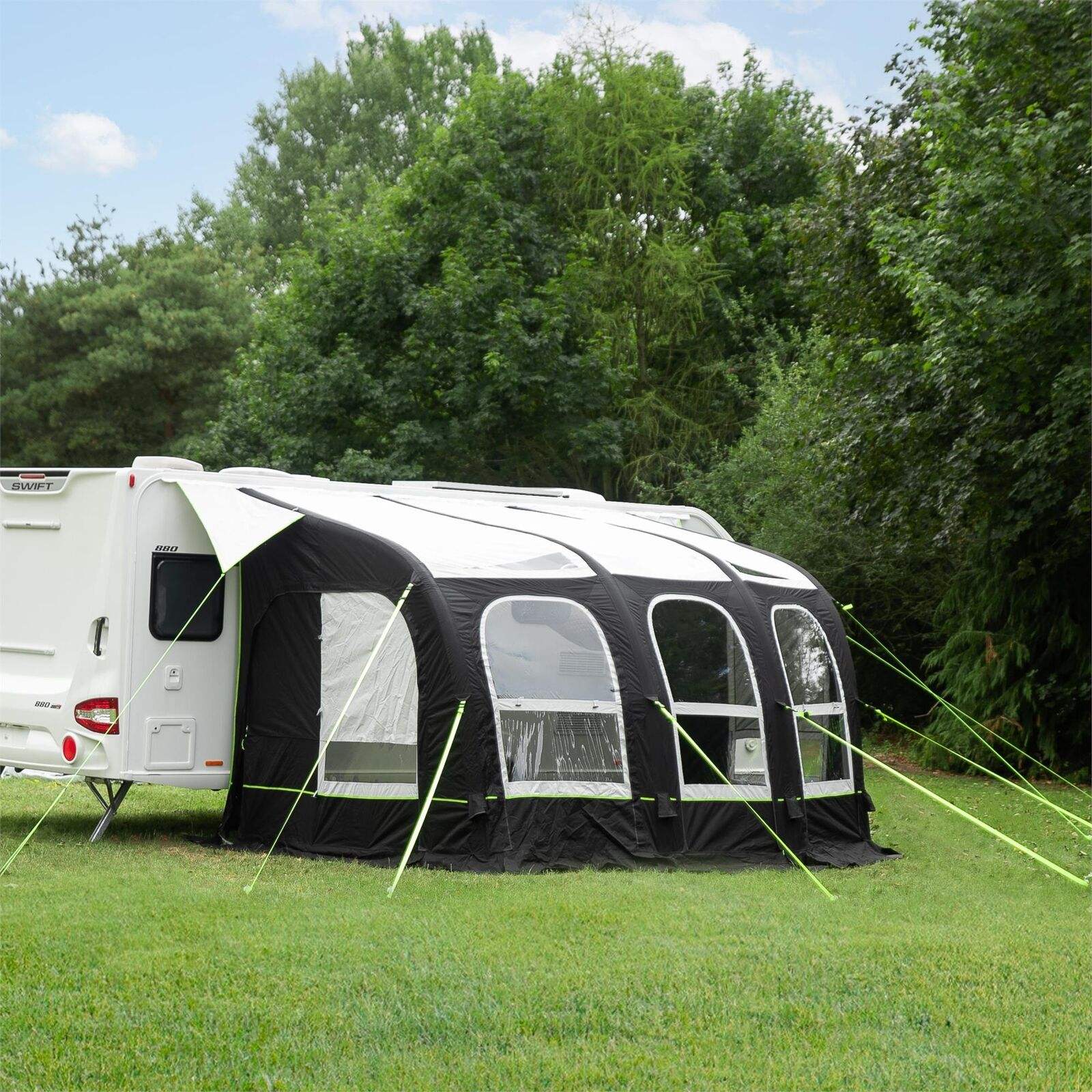 屋外キャンプ用エアオーニングキャラバンインフレータブルチュー - Travel Outdoor Camping Youtube のレビューと価格