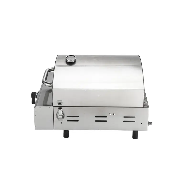 屋外用ミニピザオーブン ガス式 ポータブル ステンレス製 ピ - Outdoor Gas Camping Oven のレビューと価格