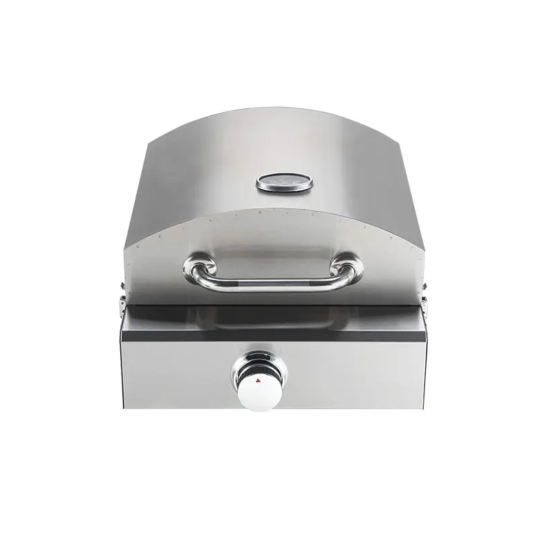 屋外用ミニピザオーブン ガス式 ポータブル ステンレス製 ピ - Outdoor Gas Camping Oven のレビューと価格