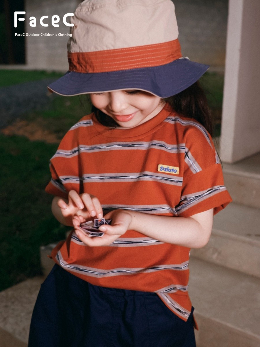 純綿半袖Tシャツ 子供用 通気性 吸汗性 アウトドアスポーツ - Outdoor Camping Activities For Kids のレビューと価格