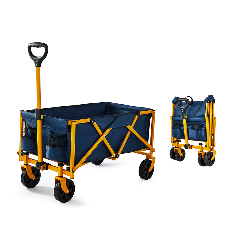 折りたたみ式ワゴン、ビーチカート大容量、頑丈な折りたたみ式ポ - Outdoor Camping Folding Table のレビューと価格