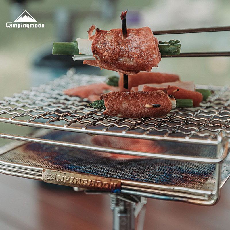 CAMPINGMOON アウトドアキャンプ 304 ステンレ - Outdoor Camping Gas Stove のレビューと価格