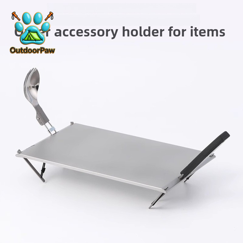 ポータブル軽量チタンテーブル小型絶妙な折りたたみピクニック高 - Outdoor Camping Folding Table のレビューと価格
